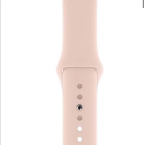 Pink APPLE wristband